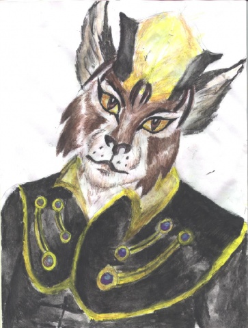 File:Chrono Cross Lynx in c pencils by OhioErieCanalGirl.jpg